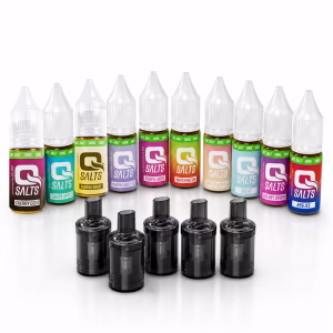 QSeries 10x Qsalts & 5x Pods Bundle